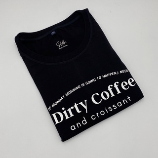 sherbettee | เสื้อยืดลาย dirty coffee/new*