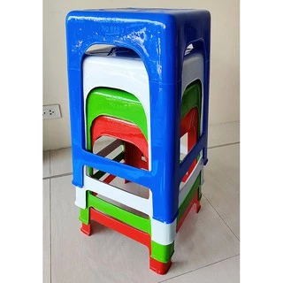 เก้าอี้พลาสติก เก้าอี้หัวโล้น #888 รุ่นสีสดใส Plastic chair