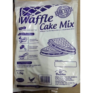 แป้งวาฟเฟิลสําเร็จรูป WAFFLE MIX/ WAFFLE CAKE MIX 1.7KG