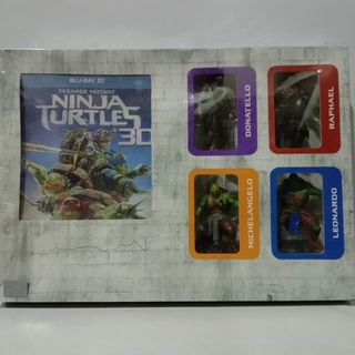 Media Play Teenage Mutant Ninja Turtles /เต่านินจา (Blu-Ray 3D + Figurines 4 Pcs.) / S51772RD+S