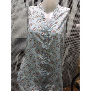 เสื้อแฟชั้นแขนกุด ไซด์ S มือสอง