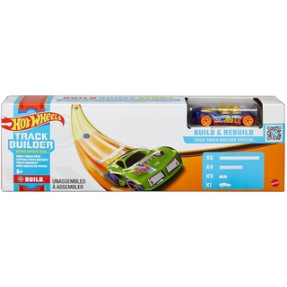 Hot Wheels Mario Kart GVG13 Truck Builder Basic Truck Pack (Includes 1 Mini Car), Orange