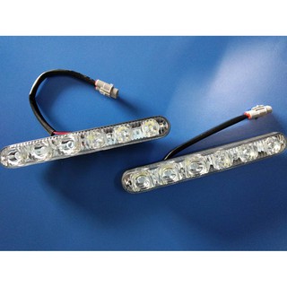 Thailand ชุดไฟ LED Daylight 6 เม็ด / 1 คู่