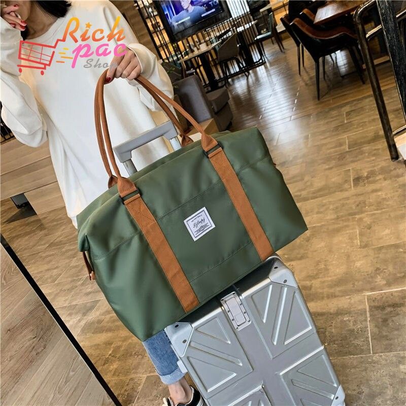 🔥อยู่ไทยพร้อมส่ง กระเป๋าเดินทางใบใหญ่มาก มีช่องแยกส่วนแห้งและเปียก กระเป๋าถือ+ขึ้นเครื่อง+ไซส์ใหญ่
