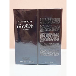 Davidoff Cool Water Intense for Men EDP *125ml กล่องซีล #davidoff