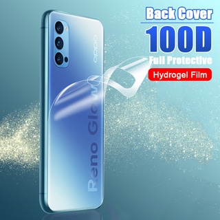 ฟิล์มใสกันรอยด้านหลังมือถือ สำหรับ OPPO F9 F11 A5S A7 A11 A12 A15 A15S A54 A74 A33 A52 A53 A92 A94 A95 Reno 5 5F 6 Pro