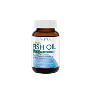VISTRA Salmon Fish Oil (45 Tablets) 65.66กรัม