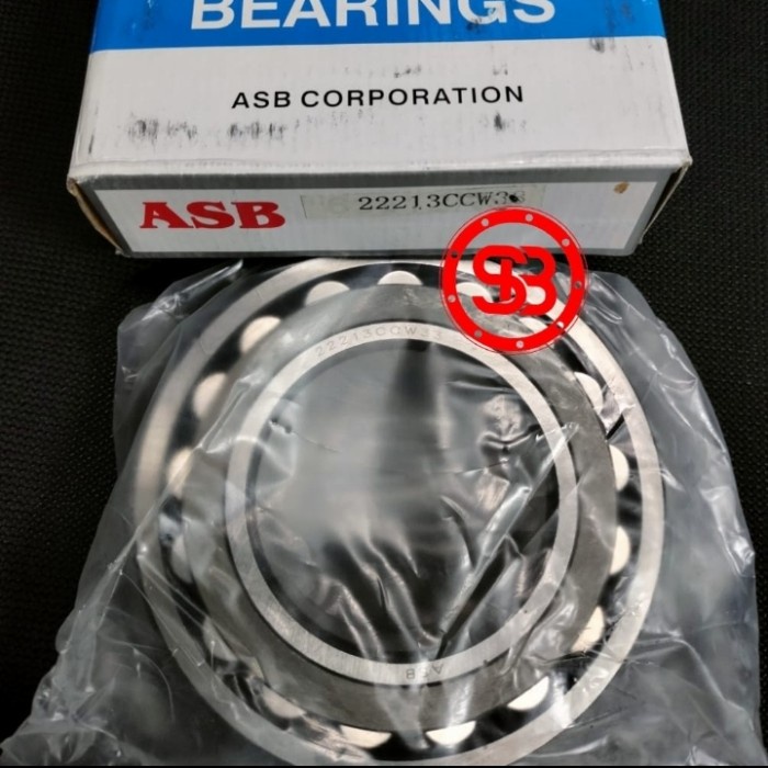 SPHERICAL ROLLER BEARING 22213 CCW33 ASB DEFINITELY ORIGINAL (65x120x31)