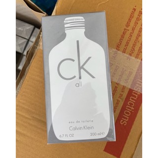 ของแท้ !!  น้ำหอม CK All EDT  200 ML