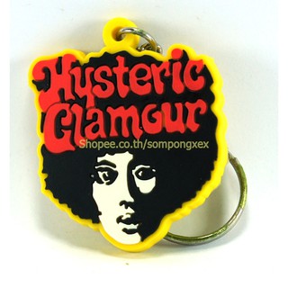 HYSTERIC GLAMOUR  พวงกุญแจ ปั้มนูน ของที่ระลึก  แฟชั่นสตรีท มินิมอล รถแข่ง เรชซิ่ง 2-3 วันรับของ KCO167