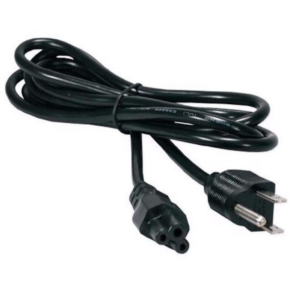 สั่งให้ทัน สินค้าหมดเร็วมาก1.2เมตร ขนาด 3*0.75 mm Power AC notebook 3 pin สายไฟสำหรับโน๊ตบุ๊คมาตรฐานอเมริกัน