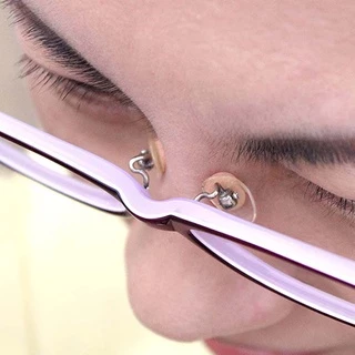 แป้นฟองน้ำรองจมูก แว่นตา รูปวงรี (1เซ็ต x4คู่) มี 2 สี 2 ขนาดให้เลือก แป้นรองจมูก แป่นรองจมูกแว่นตา รองดั้ง