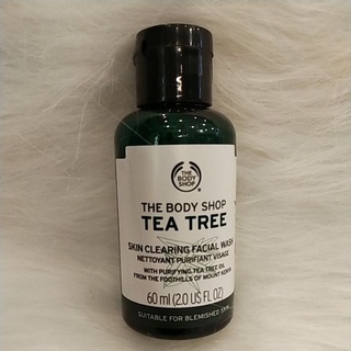 THE BODY SHOP TEA TREE SKIN CLEARING FACIAL WASH  60ML