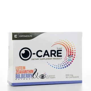 Exp.9/24 บำรุงสายตา (30 แคปซูล) O-Care โอ-แคร์