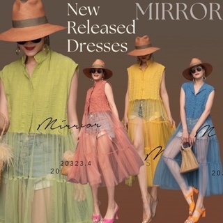 MiRRoRSiSTER’s MuR TuTu Long BLoUSE #20323.4 เสื้อต่อชายมุ้ง เสื้อฟรุ้งฟริ้ง เสื้อไปงาน เสื้อยาว เสื้อต่อชายซีทรู