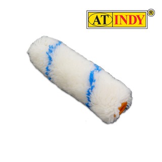 AT INDY 4Inch. Spare Part Roller Paint Line Fabric With Blue Line อะไหล่ลูกกลิ้งทาสีขนเชือกคาดฟ้า 4 นิ้ว C30124