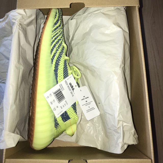 Adidas Yeezy ( Yellow ) BOOST 350 v2 ( นอนกล่อง )
