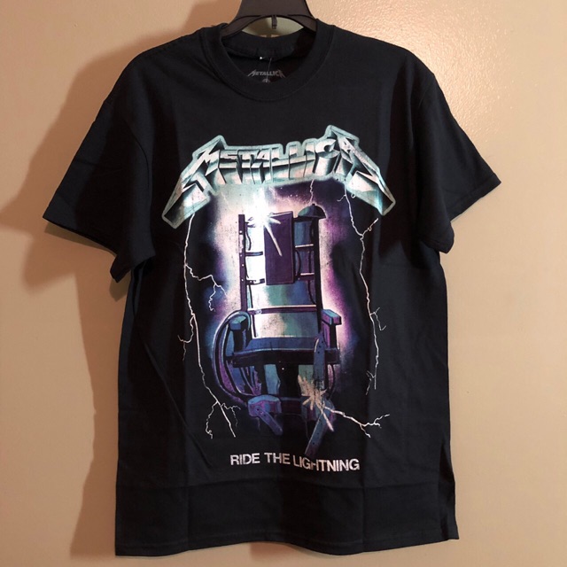 เสื้อยืดวินเทจ2020 เสื้อวง Metallica Size M ของแท้S-5XL