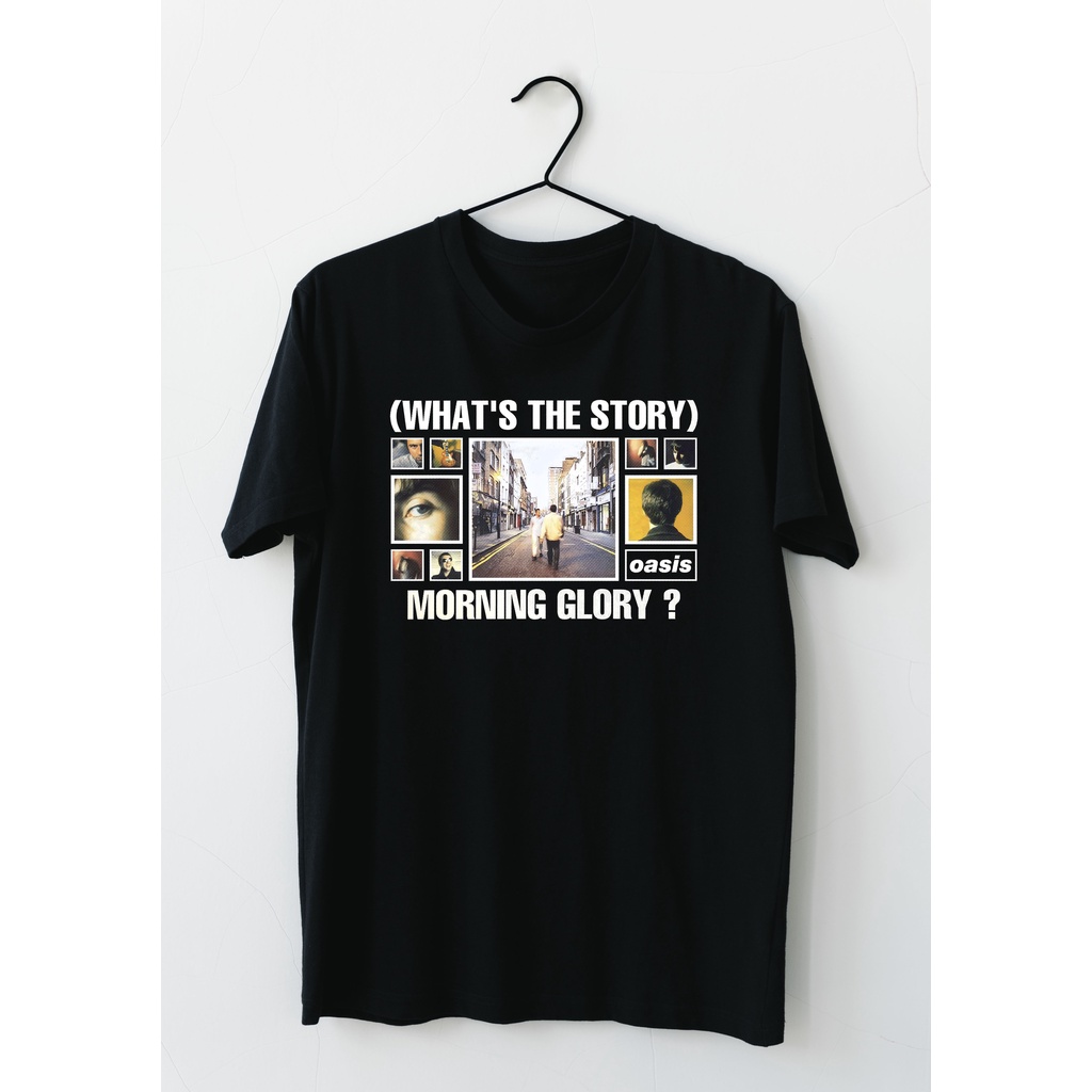 Oasis WHATS THE STORY MORNING GLORY PREMIUM TSHIRT BAND เสื้อยืด