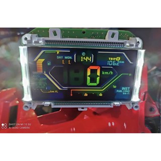 ฮอนด้า ADV 150. สติกเกอร์ SPEEDOMETER LCD