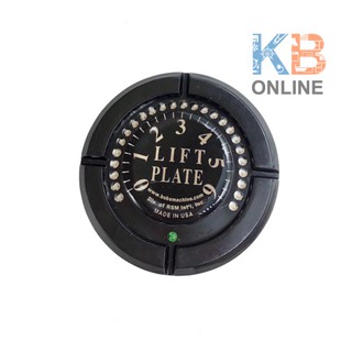 Jack Plate เกจวัดแม่แรง สีดำ Bobs Machine Jack Plate Lift Gauge Black