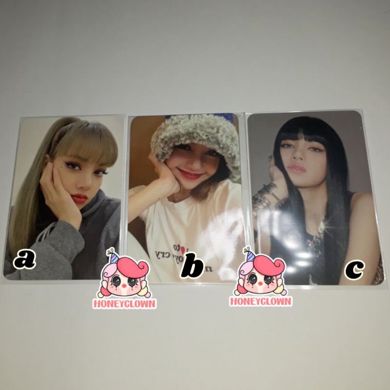 Lalisa Benefit Kt Photocard