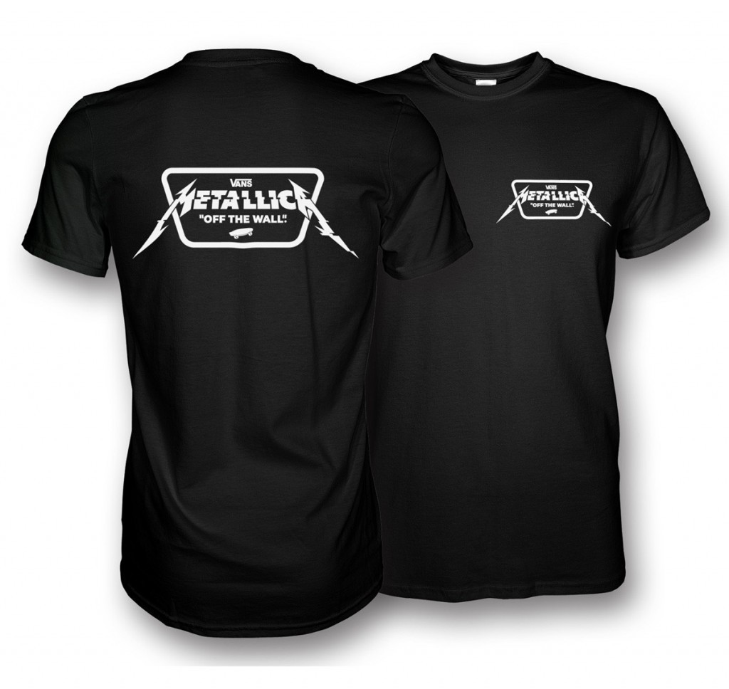 Metallica X Vans Kids / เสื้อยืดผู้ใหญ่