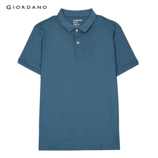 GIORDANO เสี้อโปโลผู้ชาย - Men’s Luxury Touch Polo 01010236