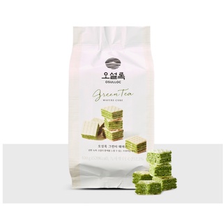 (พร้อมส่ง)🌱 ขนมเวเฟอร์ชาเขียว Osulloc Green Tea Wafer Cube 100 g