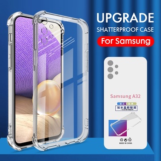 เคสโทรศัพท์ซิลิโคน TPU แบบนิ่ม กันกระแทก ป้องกันกล้อง สําหรับ Samsung Galaxy S8 S9 S10 S20 S21 S22 Plus Ultra Note 8 9 10 20 Ultra A33 A53 A73 A13 A03 A23 4G 5G