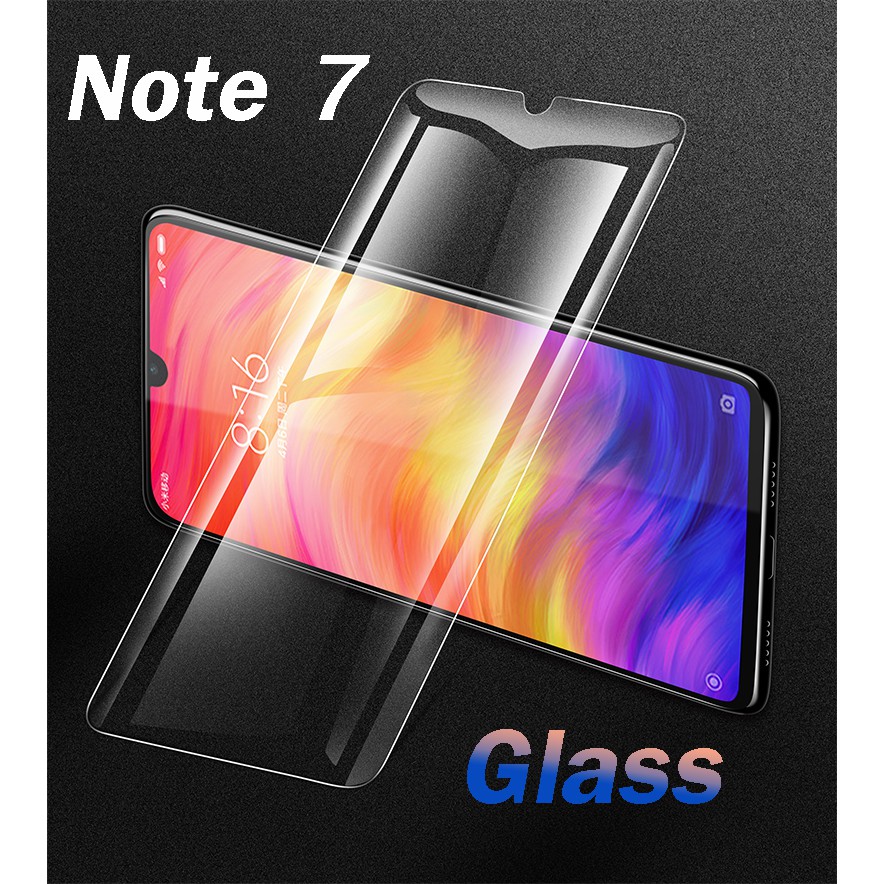 ใหม่ล่าสุด Redmi Note 7 ฟิล์มกระจกนิรภัยสำหรับ Xiaomi Redmi Note 7 Tempered Glass Screen Protector Redmi Note 7