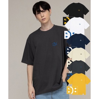 [GRAVER ] ของแท้ 100% [UNISEX] เสื้อยืดแขนสั้น พิมพ์ลายหน้ายิ้ม ขนาดเล็ก