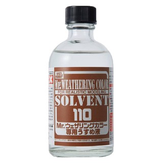 (พร้อมส่ง) ทินเนอร์ WCT101 Weathering Color Thinner solvent 110ml ทำสีโมเดล