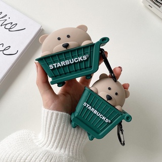 เคสหูฟัง ลายหมีน่ารัก สําหรับ Airpods 3gen Airpods 3 Airpods 2021 Airpods 3 Airpods Pro AirPods2gen