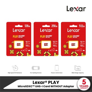 Lexar® PLAY microSDXC™ UHS-I Card (ไมโครเอสดีการ์ด)