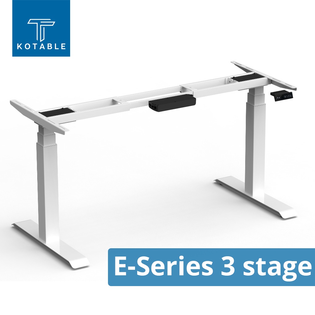 Kotable โครงขาโต๊ะปรับระดับไฟฟ้า มอเตอร์คู่ รุ่น E-Series 3 Stages