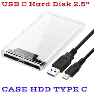 HDD Case 2.5 นิ้ว SATA USB 3.1 Hard Disk Case เครื่องมือฟรี 5Gbps 4TB UASP Type C SSD HDD Enclosure 10Gbps