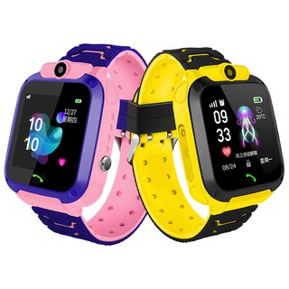 Q12 Kids Smart Watch นาฬิกาเด็ก นาฬิกาอัจฉริยะ IP67 หน้าจอสัมผัส SOS เก็บปลายทาง