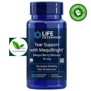 Life Extension TEAR SUPPORT W/MAQUIBRIGHT® 60 mg, 30 Vegetarian Capsules