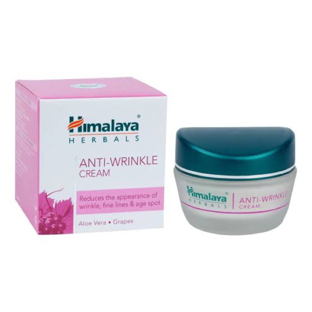 ♀Himalaya เดย์ครีม, ไนท์ครีม, ลดริ้วรอย, ลดความมัน Day, Night cream, Anti-wringkle, Oil free 50 กรัม