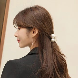 พร้อมส่ง ไม่ต้องรอพรี กิ๊บติดผมมุกสไตล์เกาหลี