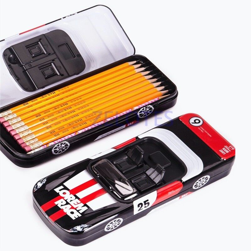 กล่องดินสอเหล็ก กล่องดินสอเด็ก น่ารัก กำนัล ของรางวัล（ไม่มีดินสอไม้อยู่ในนั้น）#กล่องดินสอ