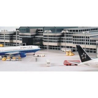 โมเดลสนามบินจำลองสเกล 1:500 Herpa Airport Basic Set 1