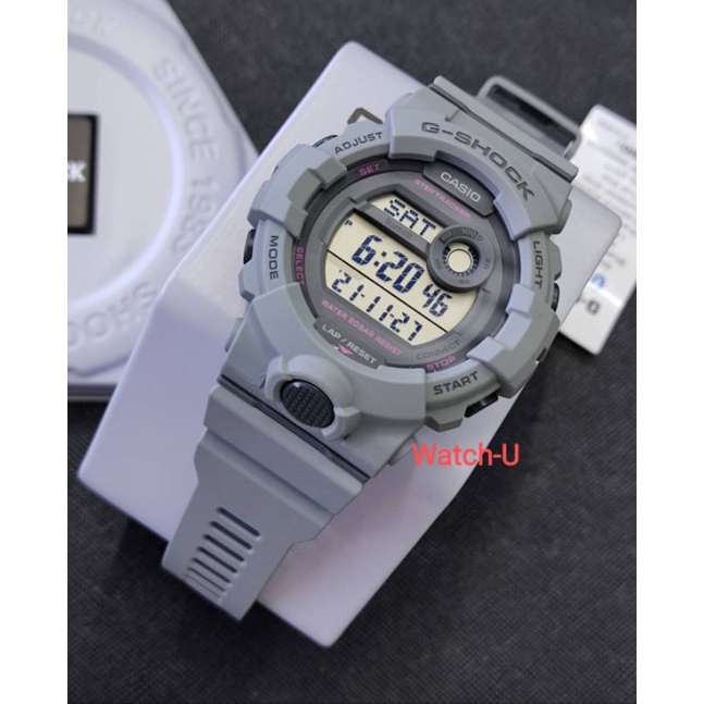 นาฬิกาข้อมือผู้ชาย Casio G-Shock mini รุ่น GMD-B800SU-8 เชื่อมต่อสมาร์ทโฟนได้ รับประกันศูนย์ CMG 1 ปี