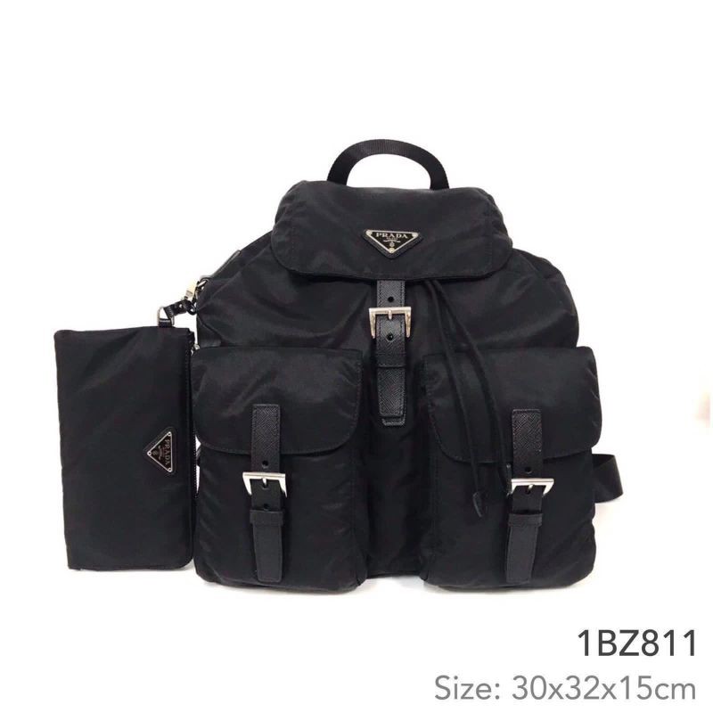 New Prada backpack 30cm. (1BZ811) Shopee Thailand