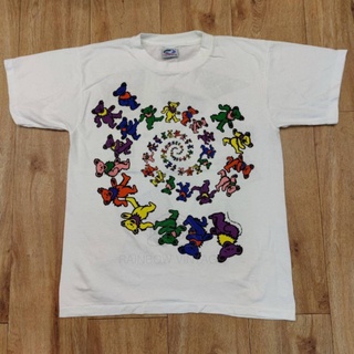 (หมีวนขาว)GRATEFUL DEAD LIQUID BLUE เสื้อวง เสื้อทัวร์