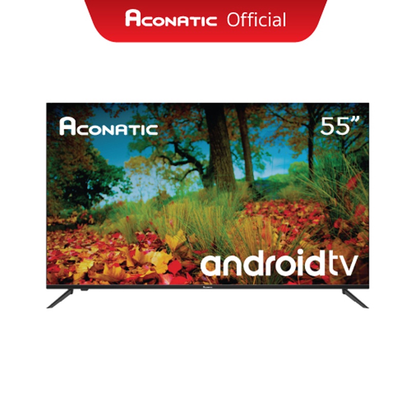 Aconatic LED Android TV 4K UHD แอนดรอยทีวี ขนาด 55 นิ้ว รุ่น 55US300AN ...
