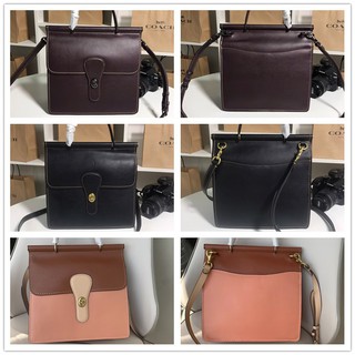 ใหม่ COACH78808 ของแท้ Willis i Retro จำกัด กระเป๋าถือ / กระเป๋าสะพาย / กระเป๋าหนังกระเป๋าสะพาย