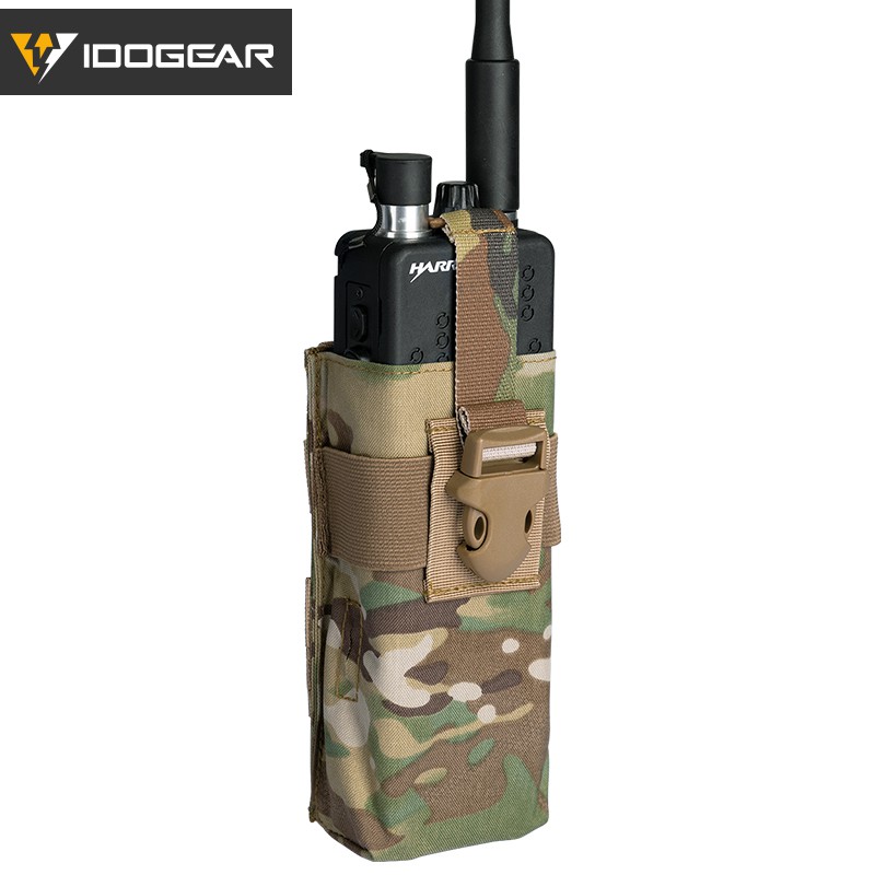 Idogear กระเป๋าใส่วิทยุสื่อสาร Molle Mbitr Tri Prc - 148 152