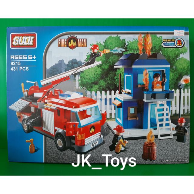 เลโก้ รถดับเพลิง LEGO FIRE MAN